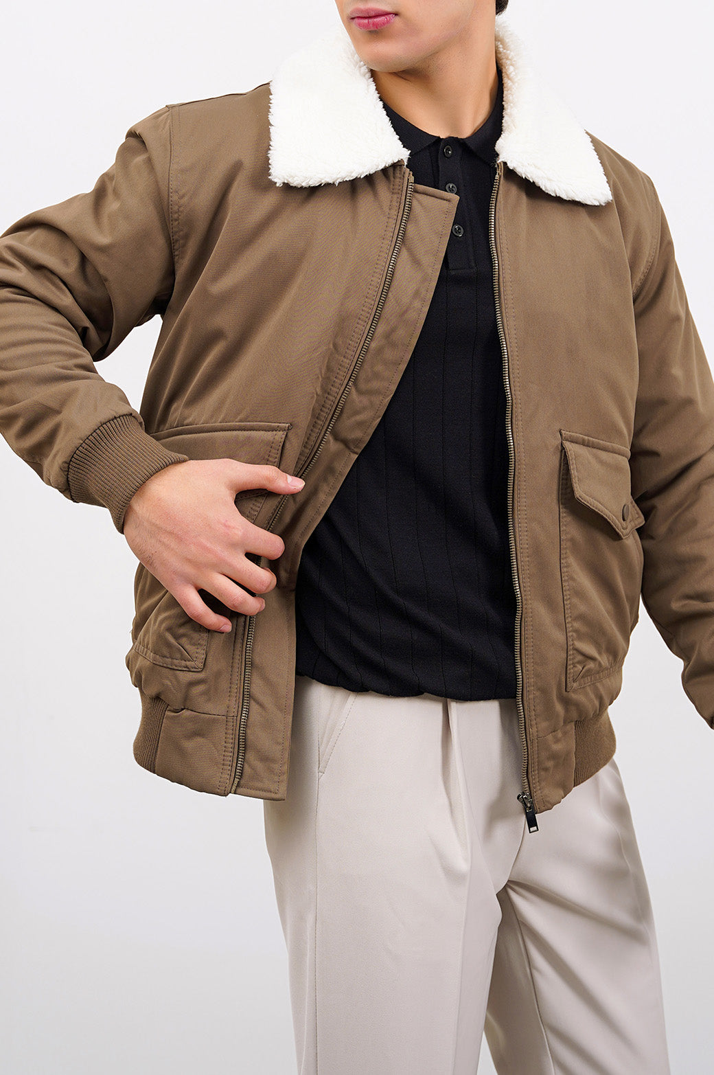 KHAKI MAN JACKETS