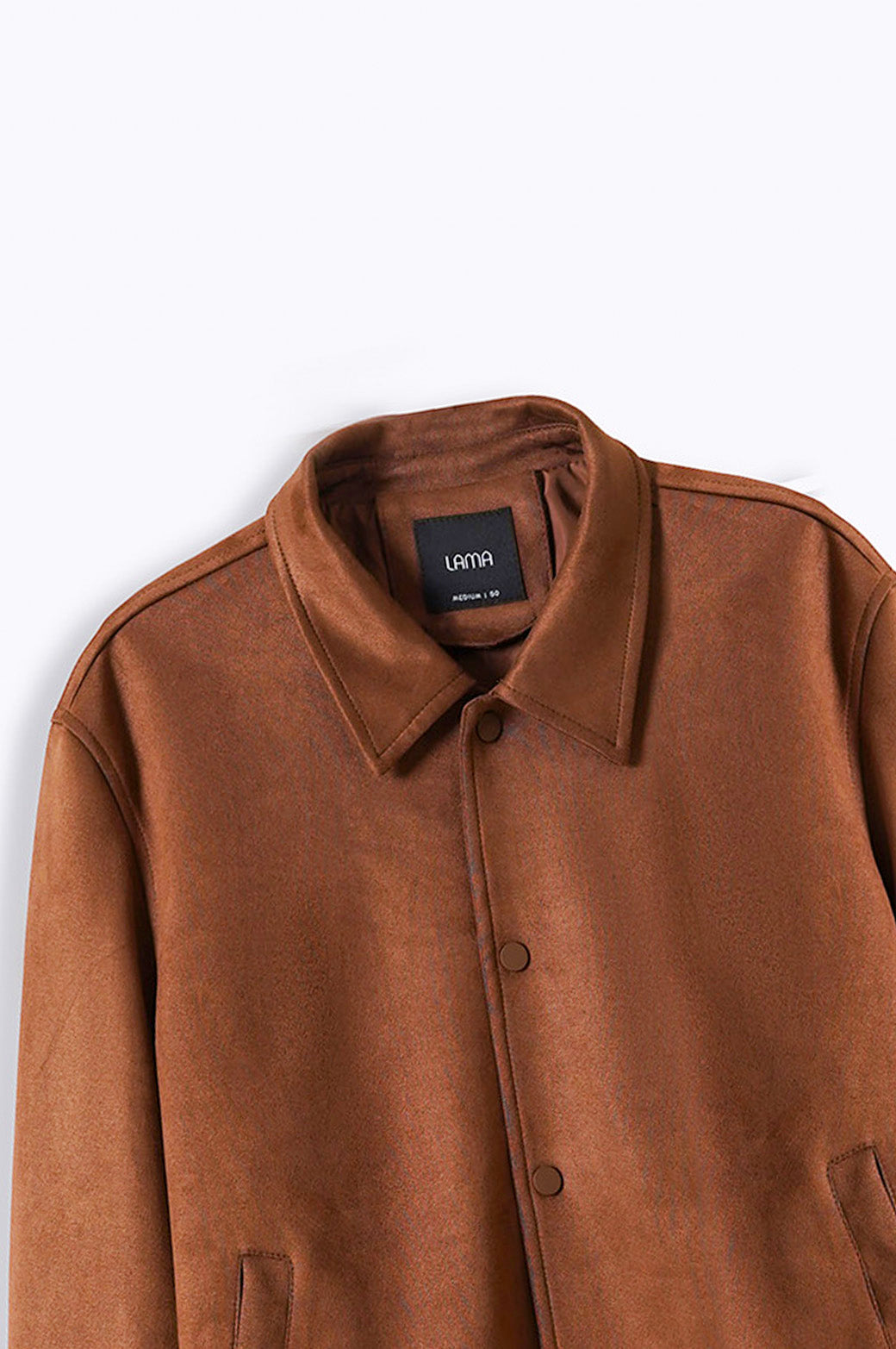 BROWN SUEDE TRUCKER JACKET