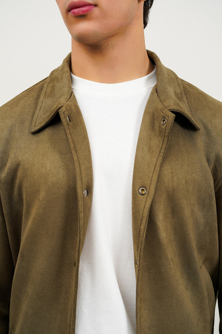 LIGHT OLIVE MAN JACKETS