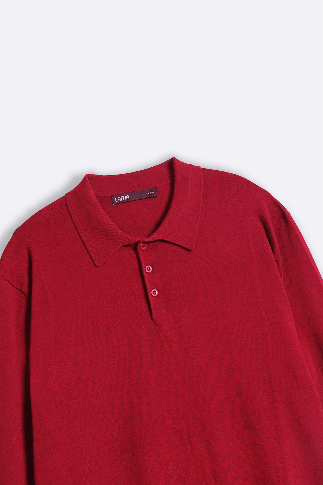 BURGUNDY SPUN BLEND POLO