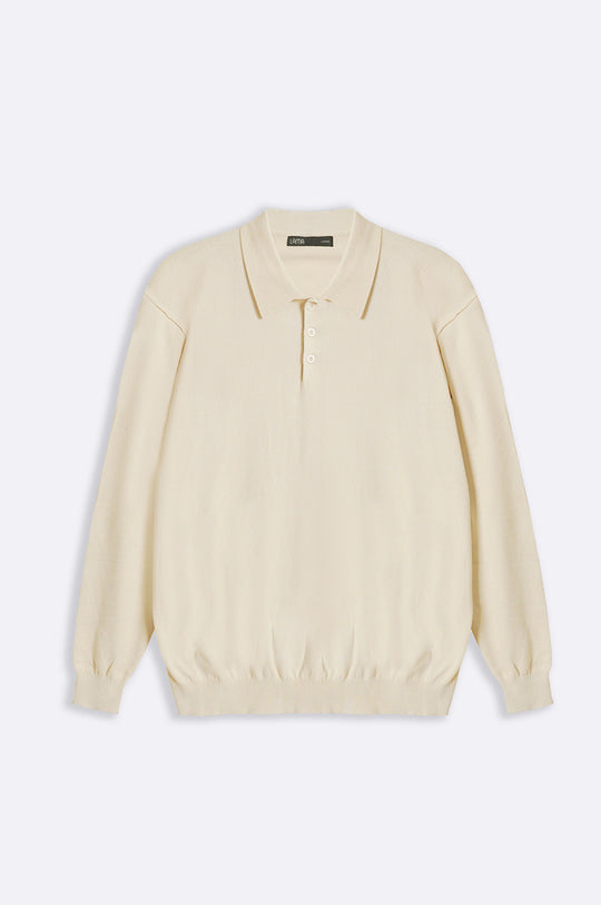 IVORY SPUN BLEND POLO