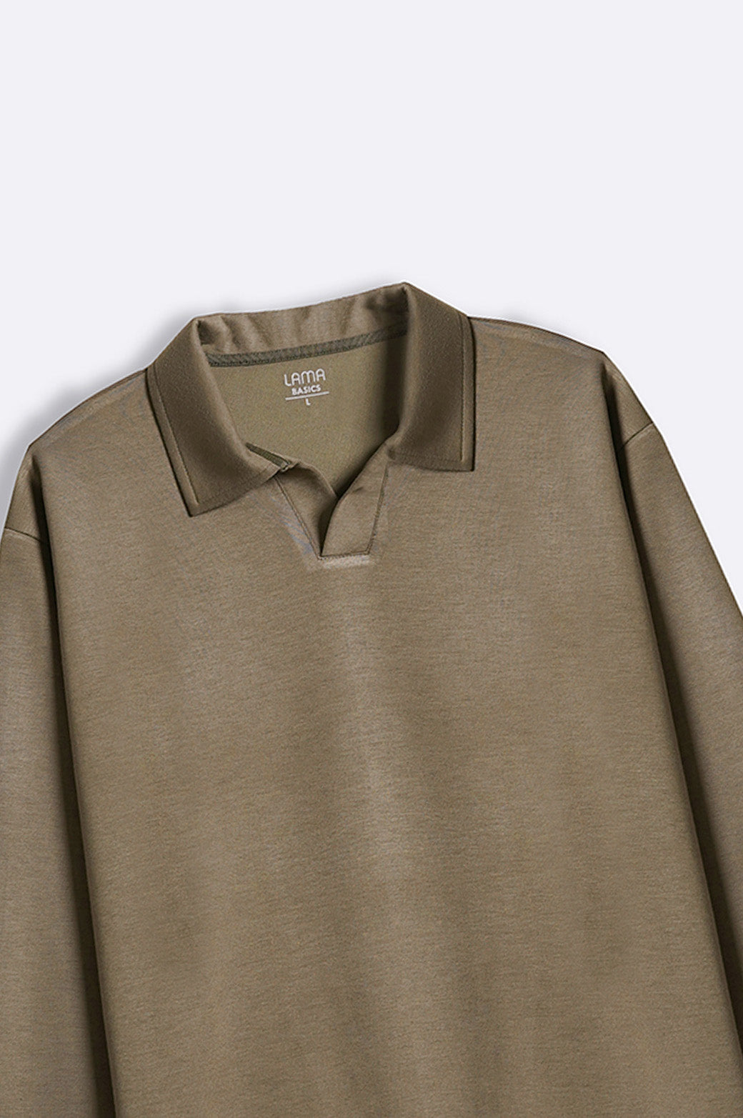 OLIVE JOHNNY COLLAR POLO