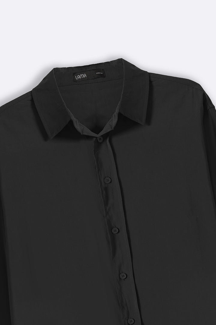 BLACK STONEWASH SHIRT