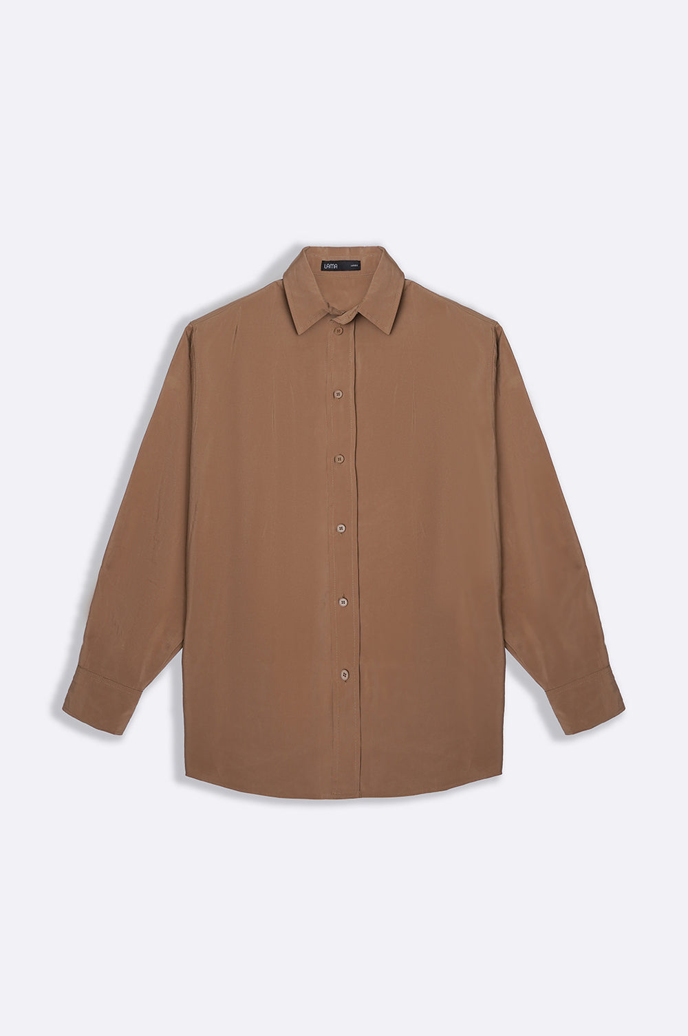 BROWN STONEWASH SHIRT