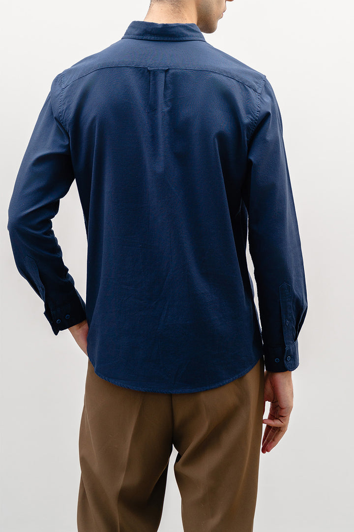 NAVY CLASSIC OXFORD SHIRT