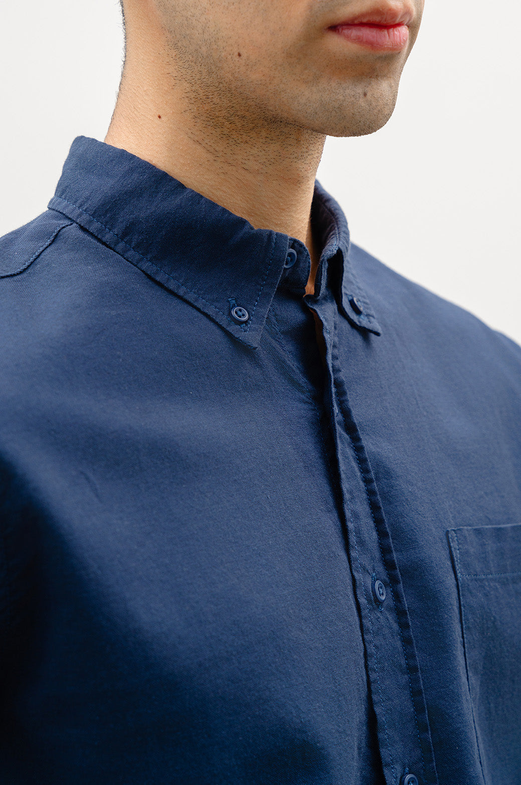 NAVY CLASSIC OXFORD SHIRT