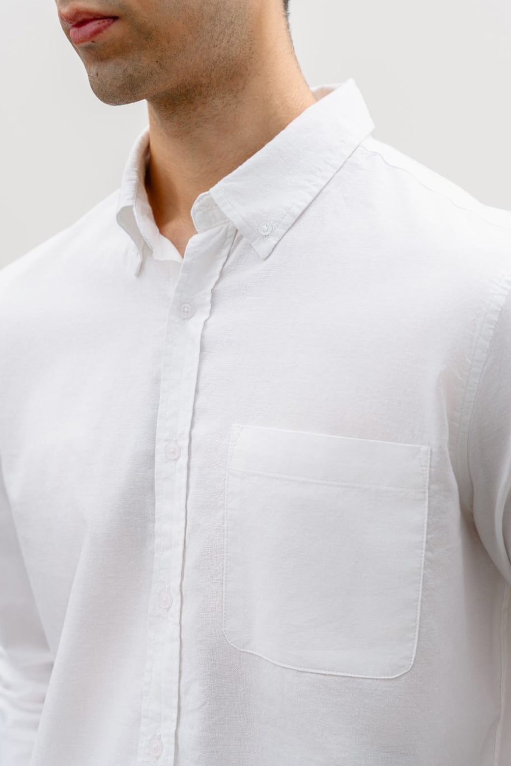 WHITE CLASSIC OXFORD SHIRT