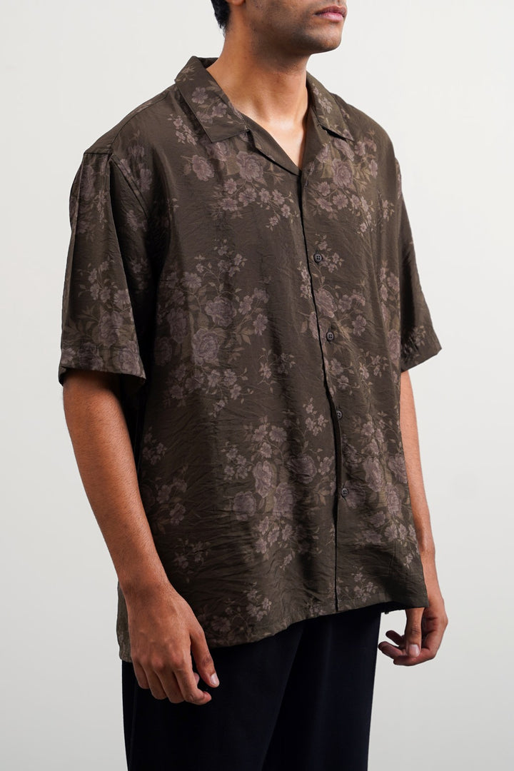 BROWN FOREST SAFARI SHIRT