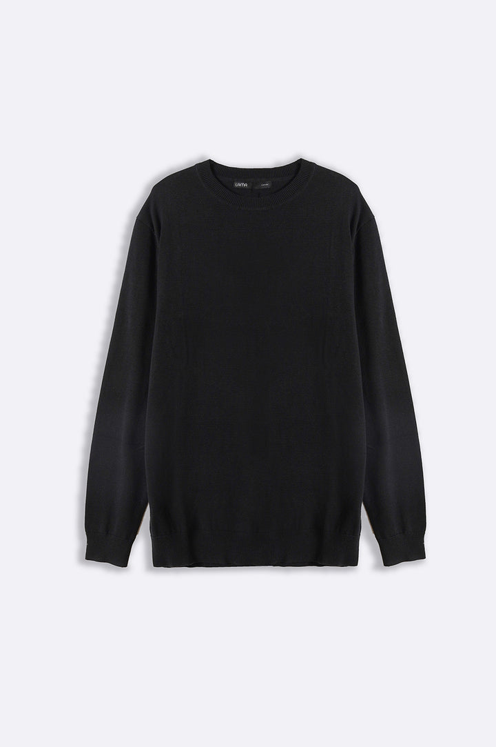 LIGHT COTTON CREW JUMPER