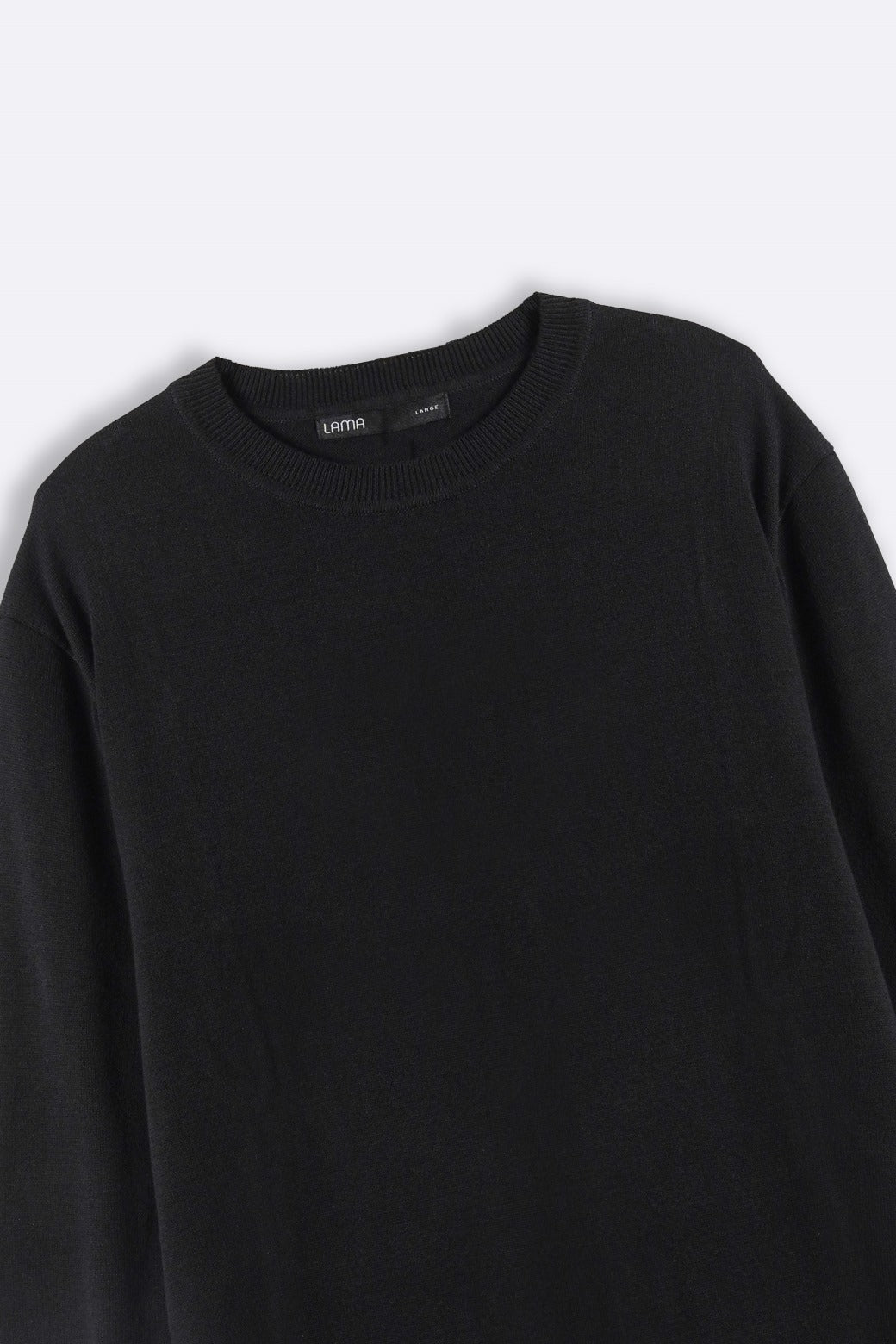 LIGHT COTTON CREW JUMPER