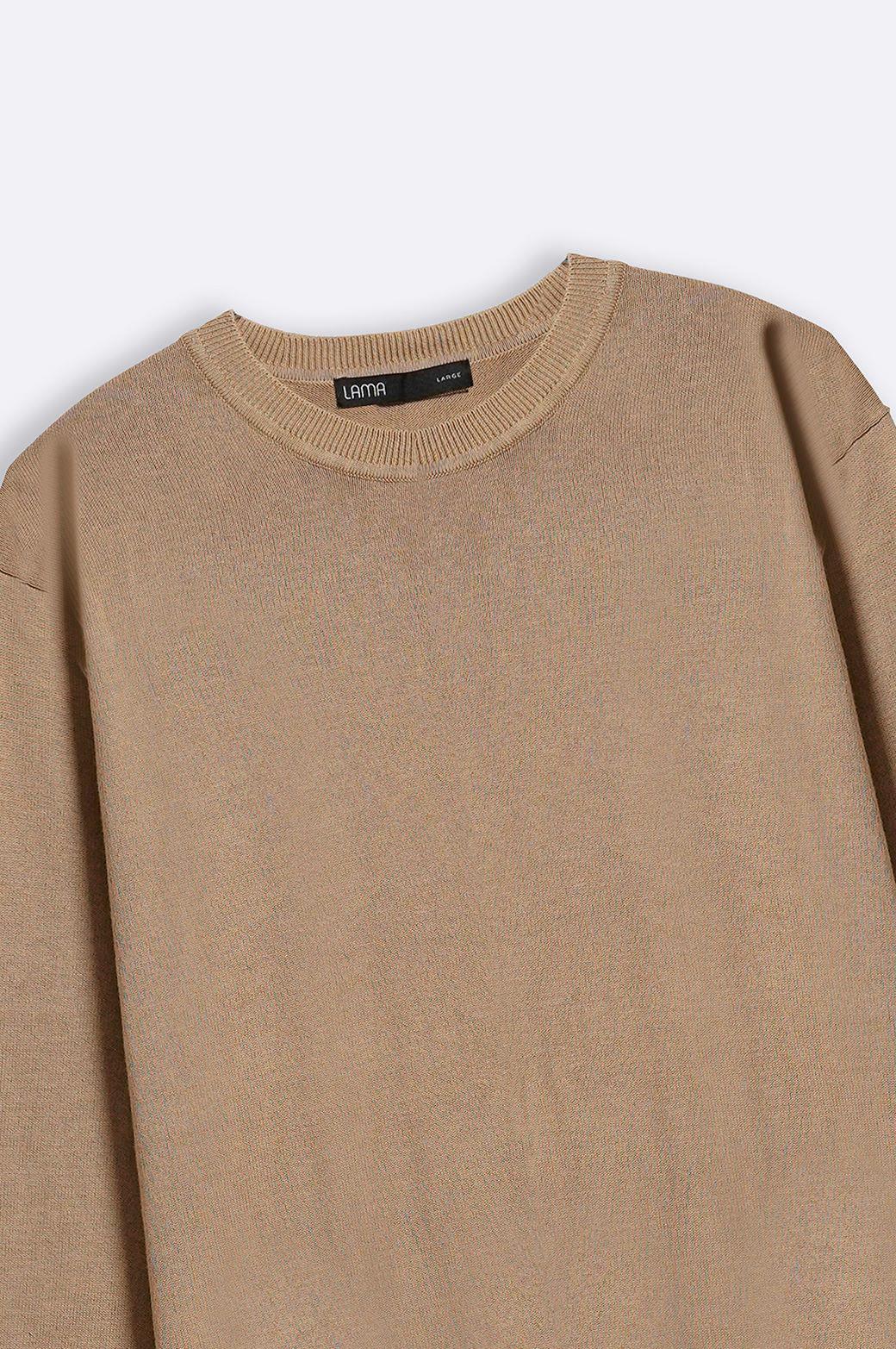 LIGHT COTTON CREW JUMPER