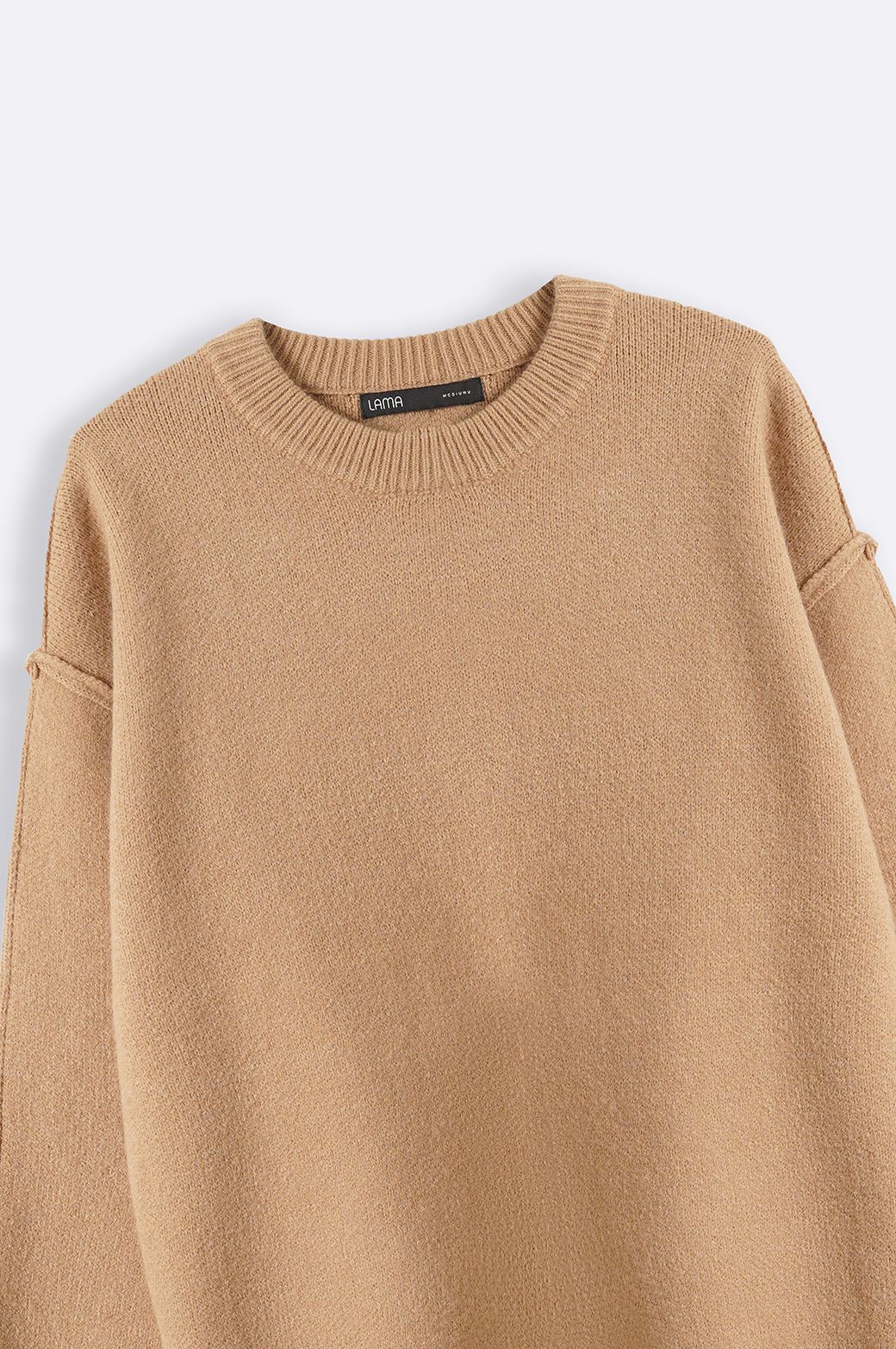 CAMEL SOFT KNIT SWEATER