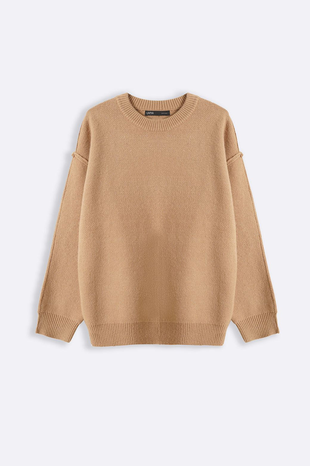 CAMEL SOFT KNIT SWEATER