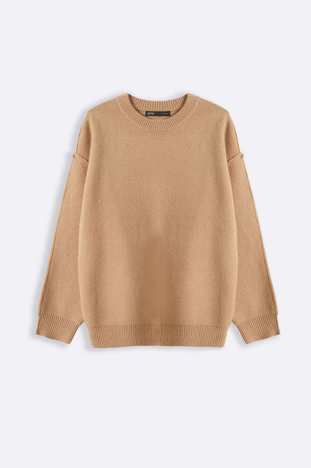 CAMEL SOFT KNIT SWEATER