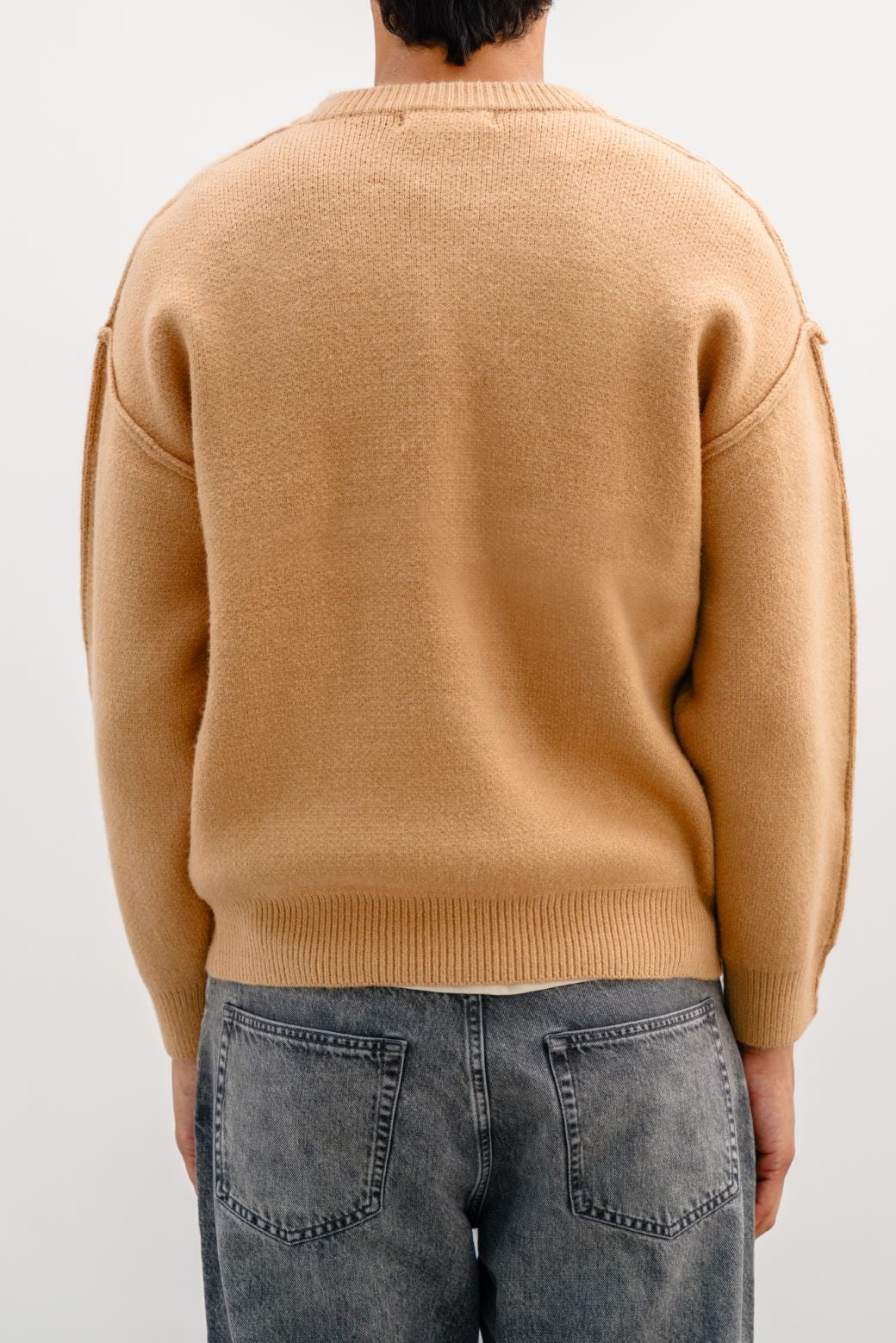 CAMEL SOFT KNIT SWEATER