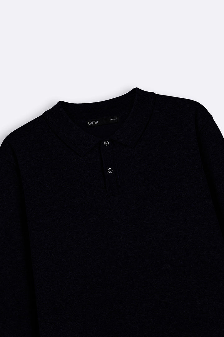 BLACK CLASSIC POLO SHIRT