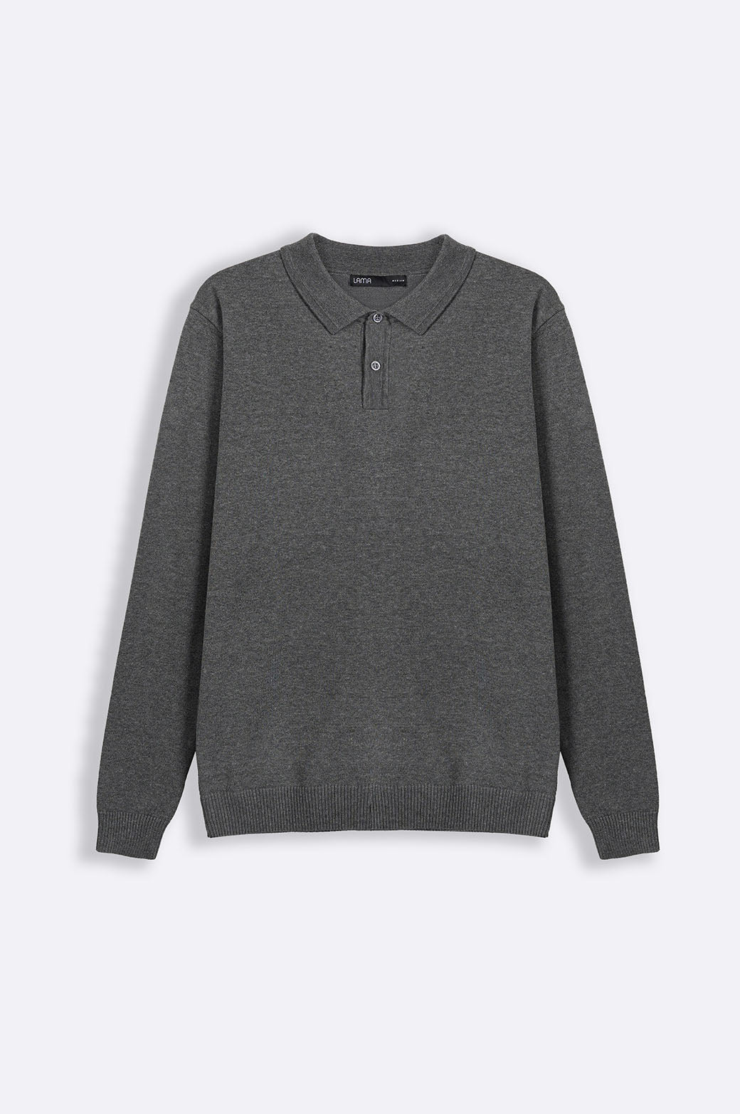 CHARCOAL CLASSIC POLO SHIRT