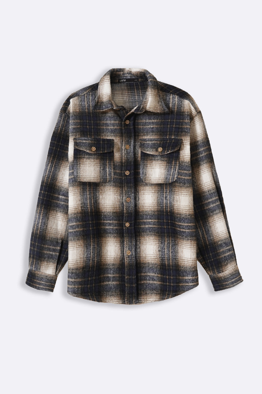 BOY-NEXT-DOOR FLANNEL OVERSHIRT