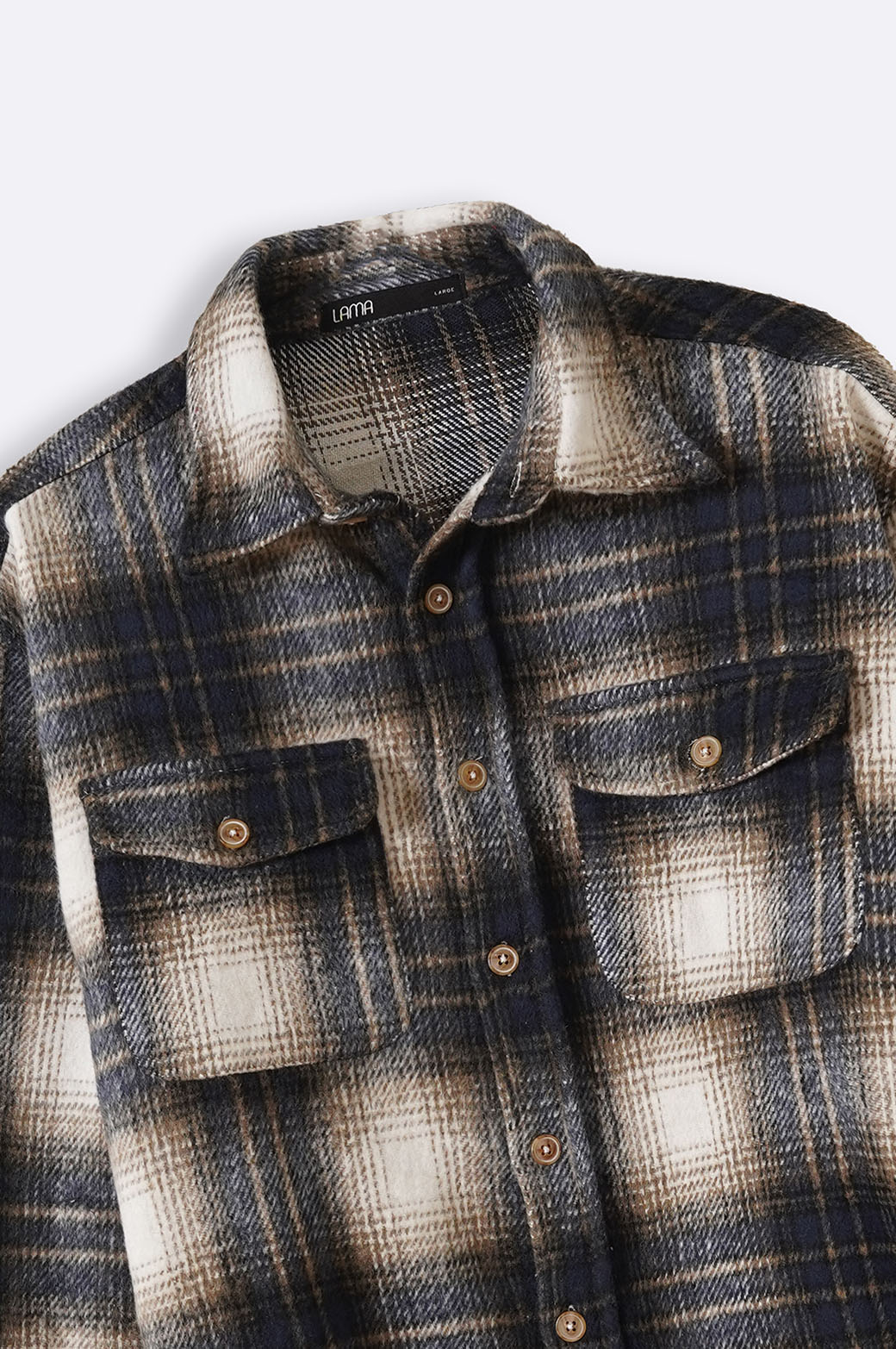 BOY-NEXT-DOOR FLANNEL OVERSHIRT