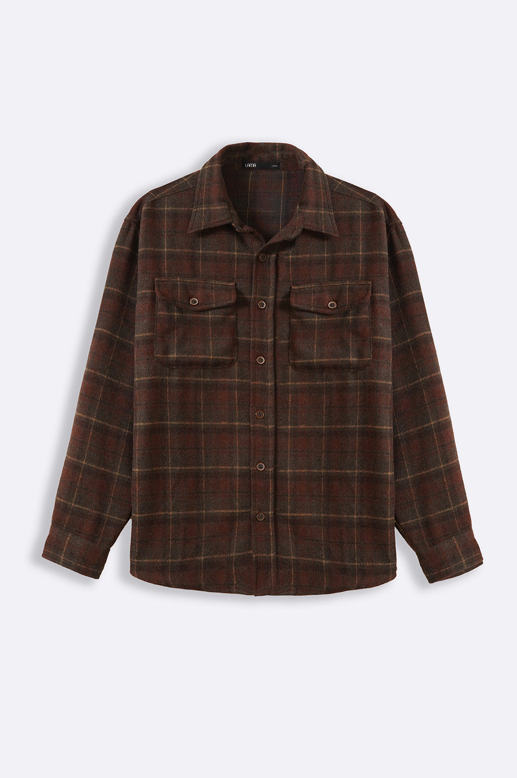 BOY-NEXT-DOOR FLANNEL OVERSHIRT