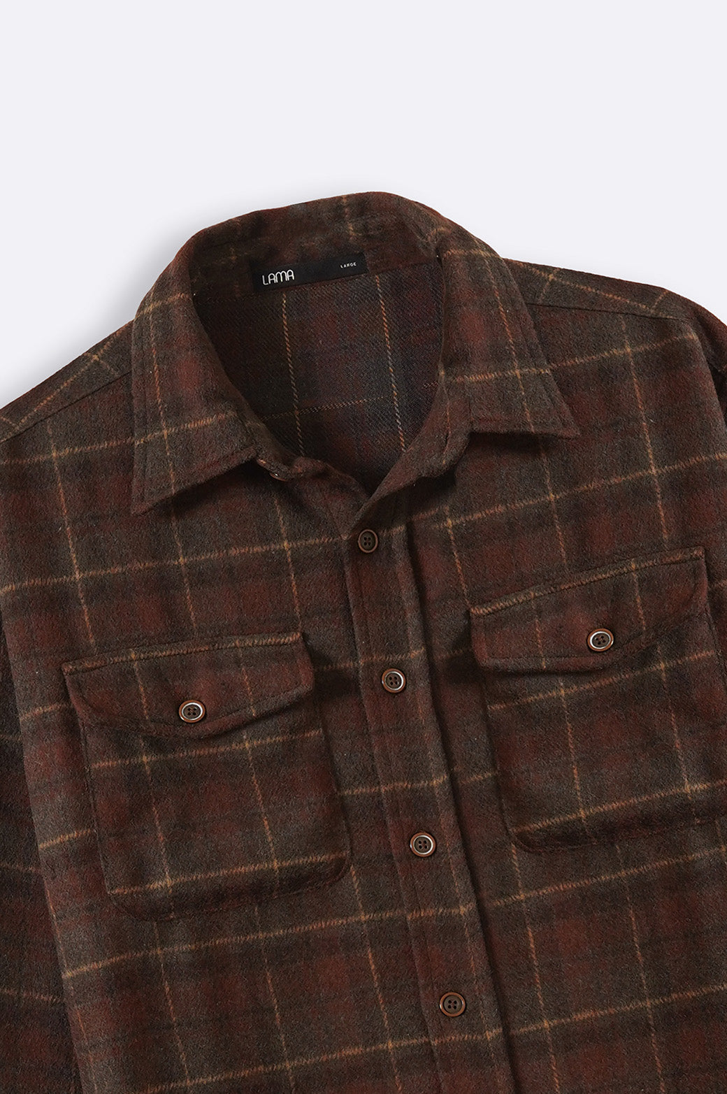 BOY-NEXT-DOOR FLANNEL OVERSHIRT