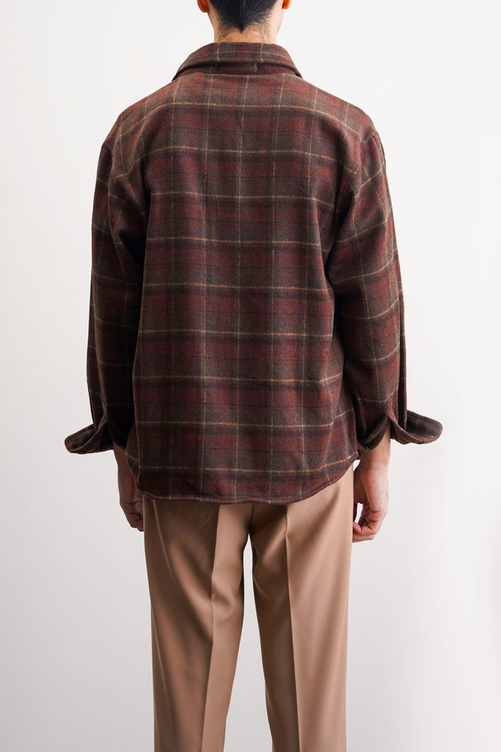 BOY-NEXT-DOOR FLANNEL OVERSHIRT