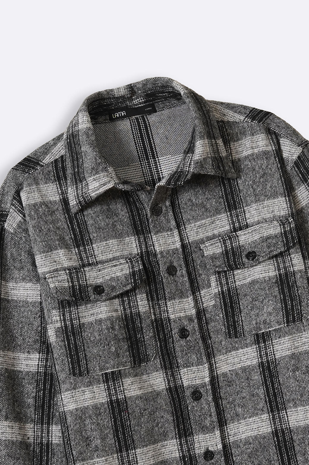 BOY-NEXT-DOOR FLANNEL OVERSHIRT