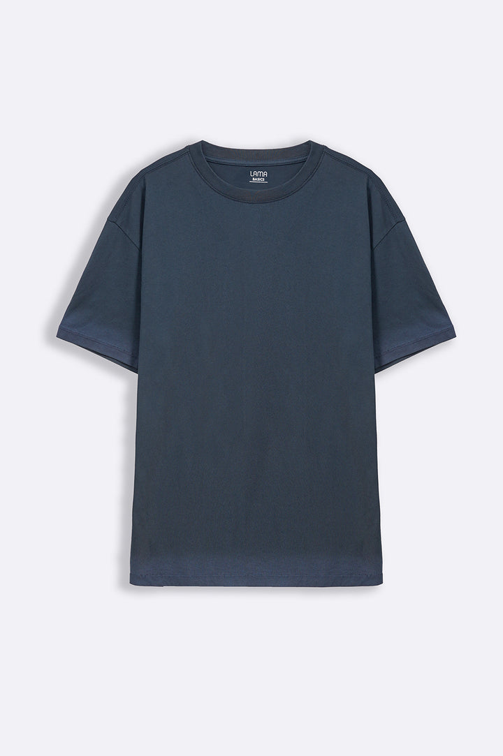 NAVY SPRAY WASH TEE