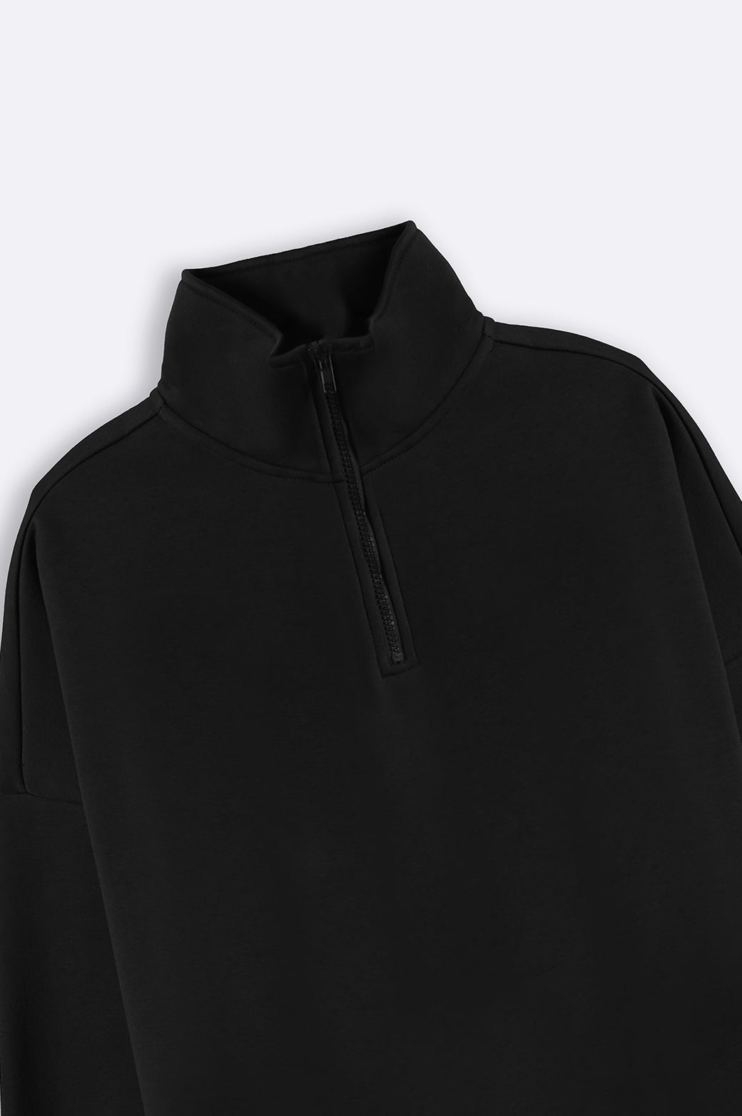 Tシャツ・カットソー LMC BOX QUARTER ZIP SWEATSHIRT black 0LM23SSW112BLK Saint Laurent Half-Zip Sweatshirt | Saks Fifth Avenue