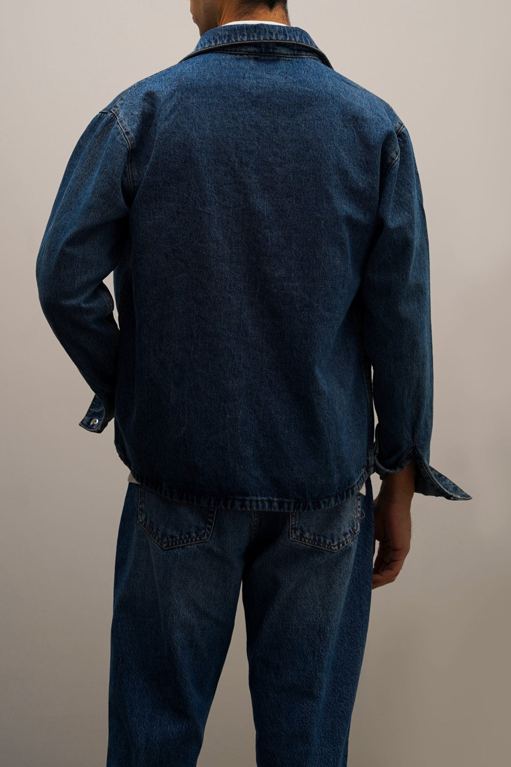 BLUE DENIM SHACKET