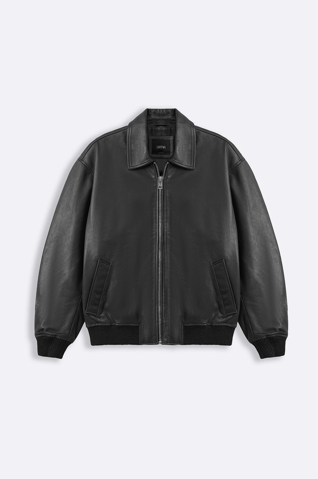 BLACK NAPA LEATHER JACKET