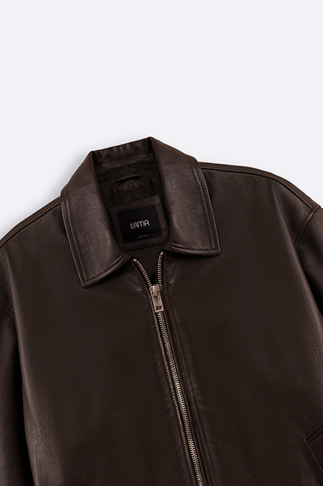 BROWN NAPA LEATHER JACKET