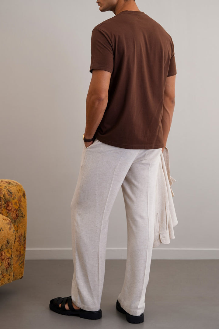 HEAVY LINEN PANTS