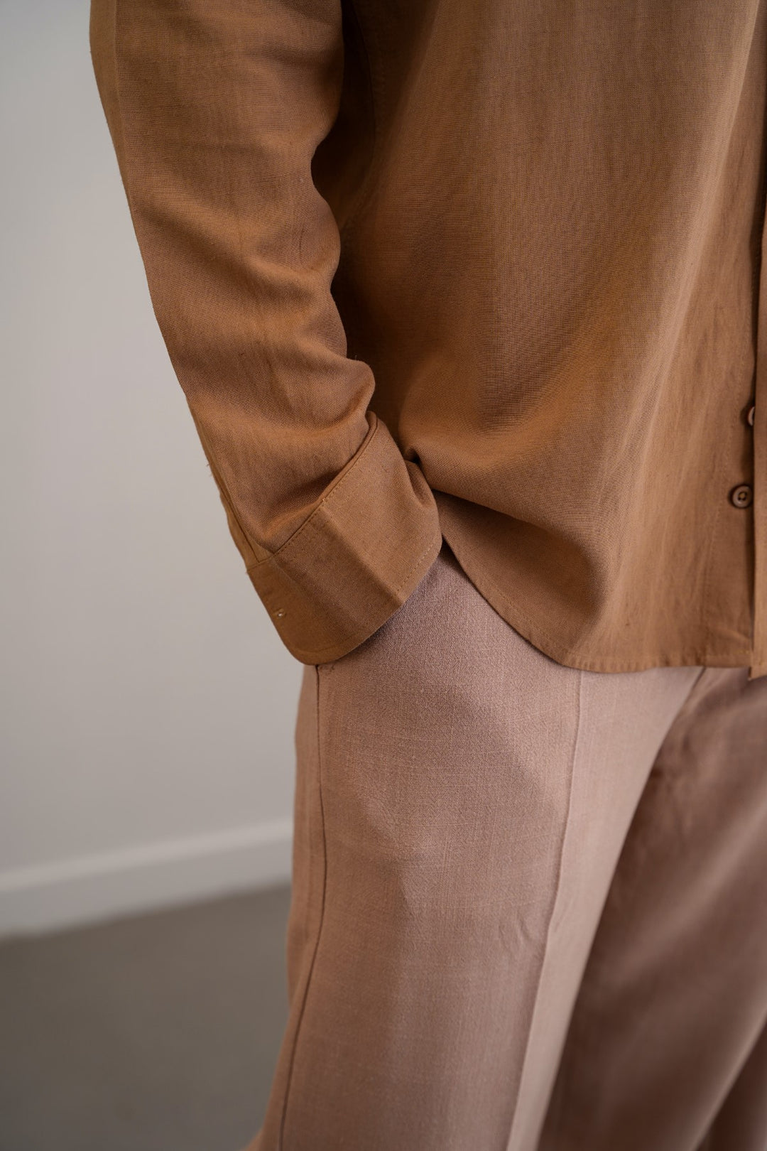 HEAVY LINEN PANTS