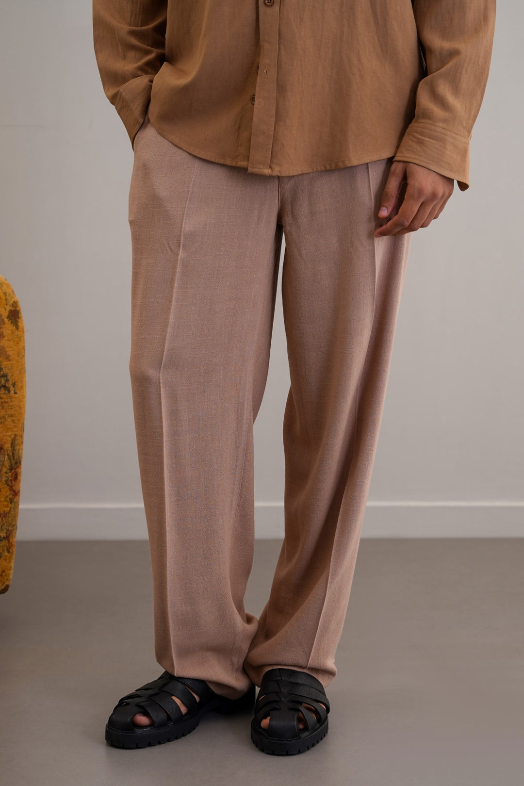 HEAVY LINEN PANTS