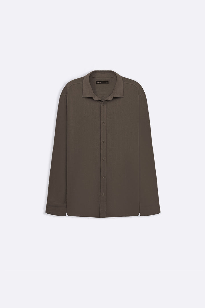 HEAVY LINEN SHIRT