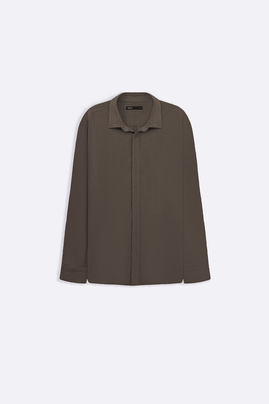 HEAVY LINEN SHIRT