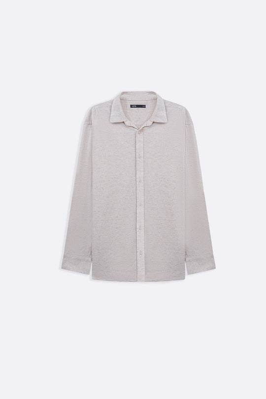HEAVY LINEN SHIRT