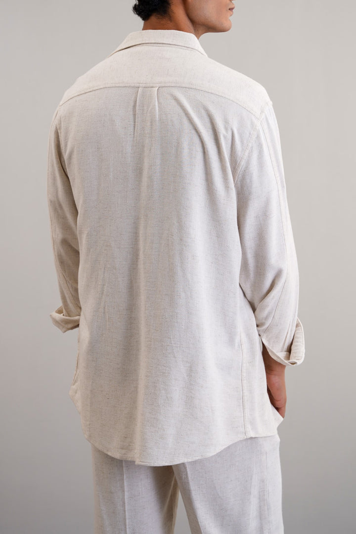 HEAVY LINEN SHIRT
