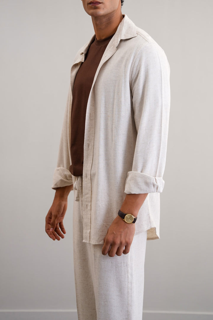 HEAVY LINEN SHIRT