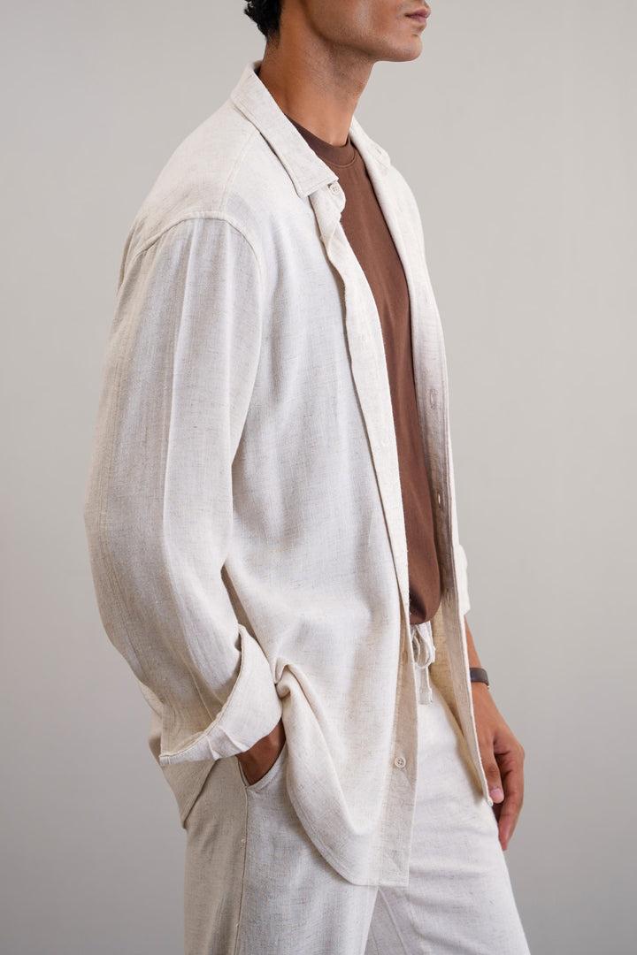 HEAVY LINEN SHIRT