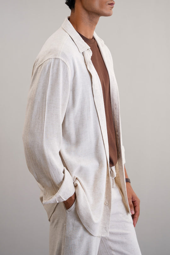 HEAVY LINEN SHIRT