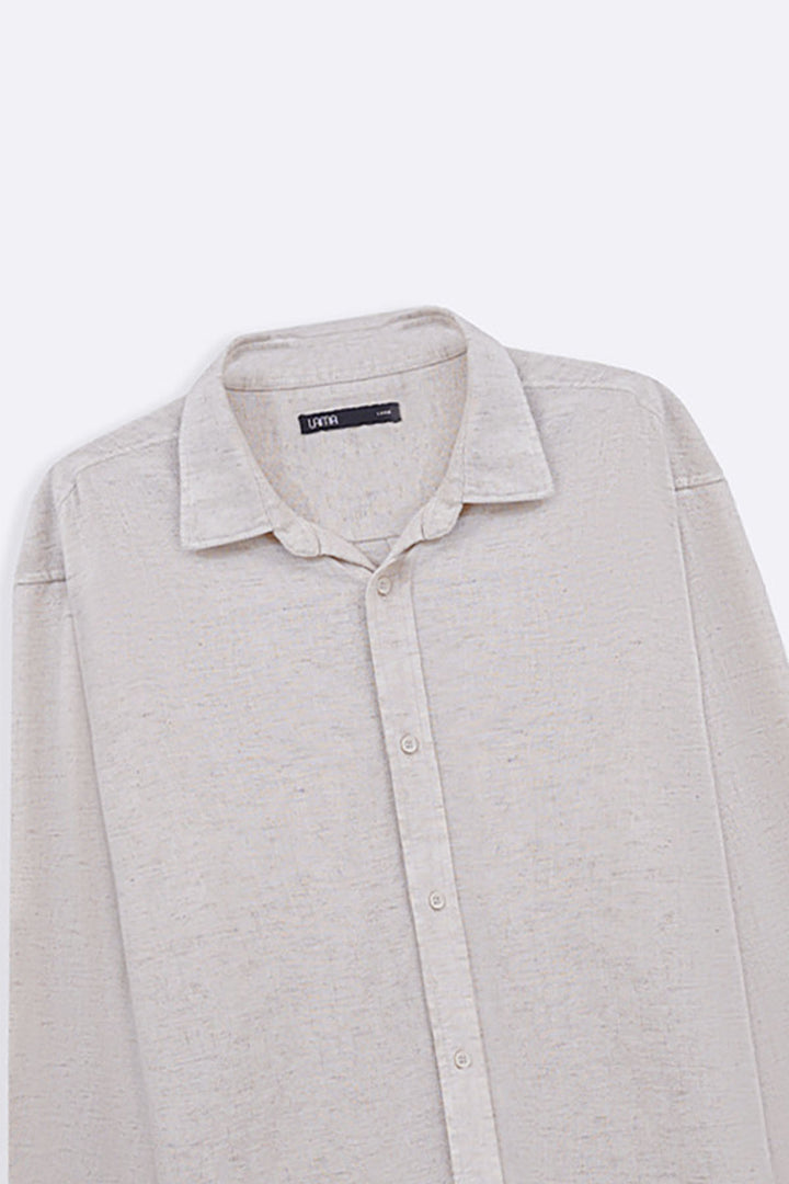 HEAVY LINEN SHIRT