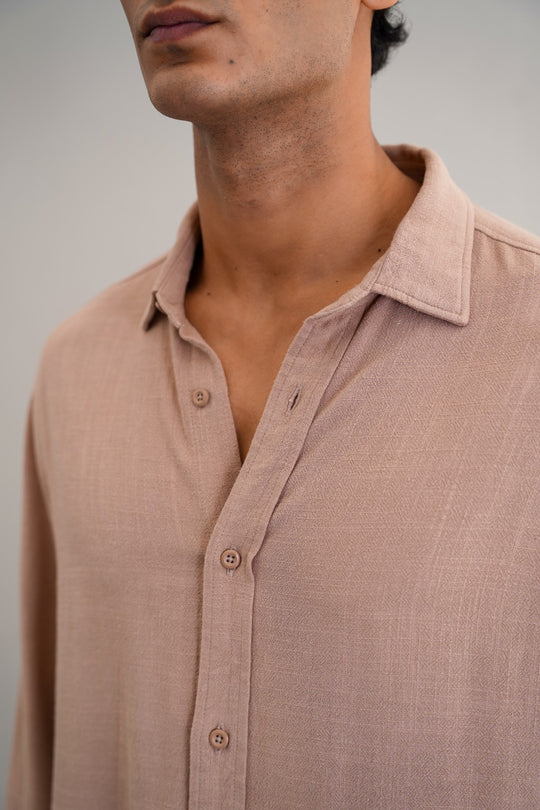 HEAVY LINEN SHIRT