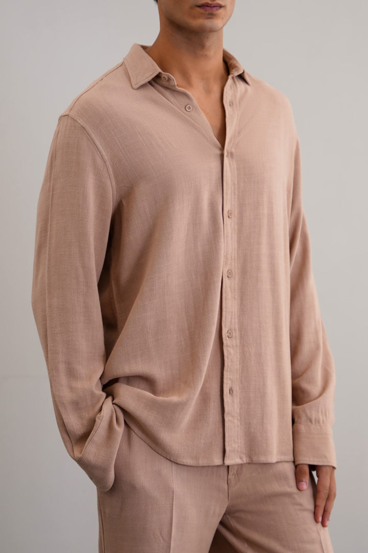 HEAVY LINEN SHIRT