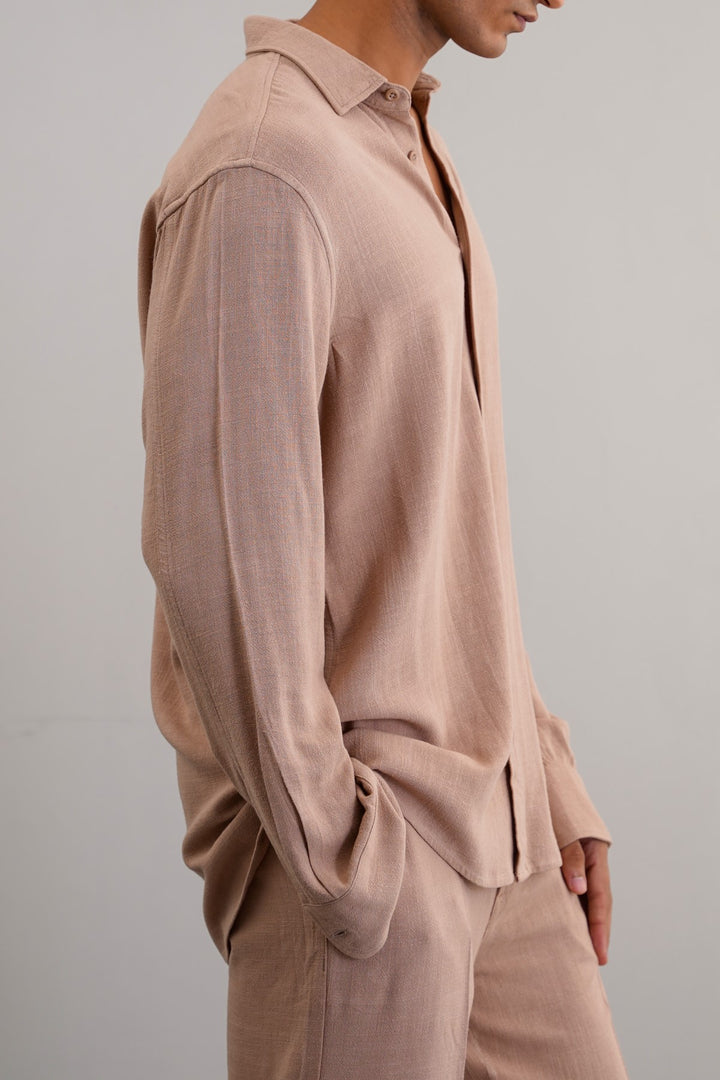 HEAVY LINEN SHIRT