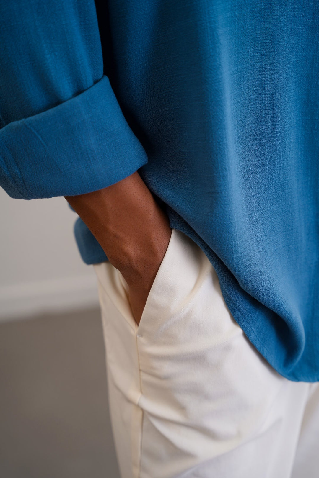 HEAVY LINEN SHIRT