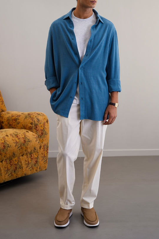 HEAVY LINEN SHIRT