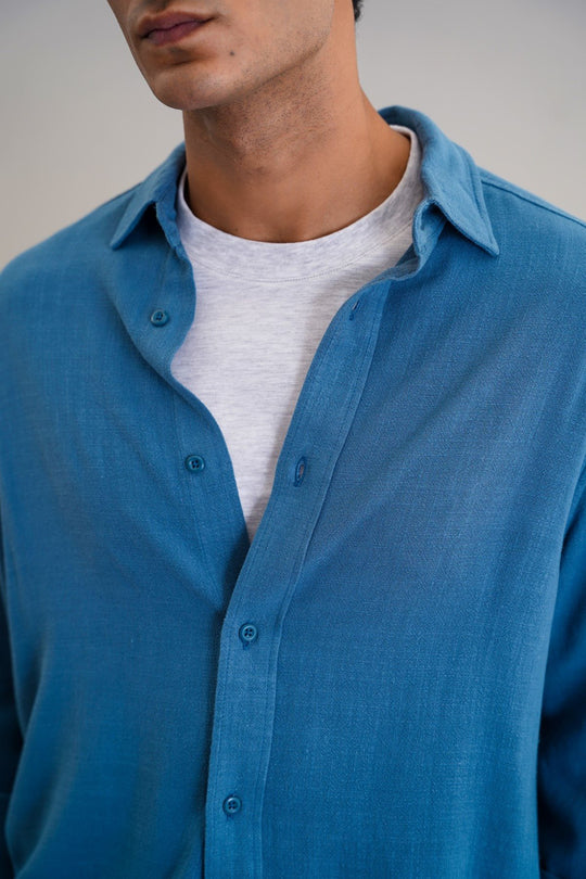 HEAVY LINEN SHIRT