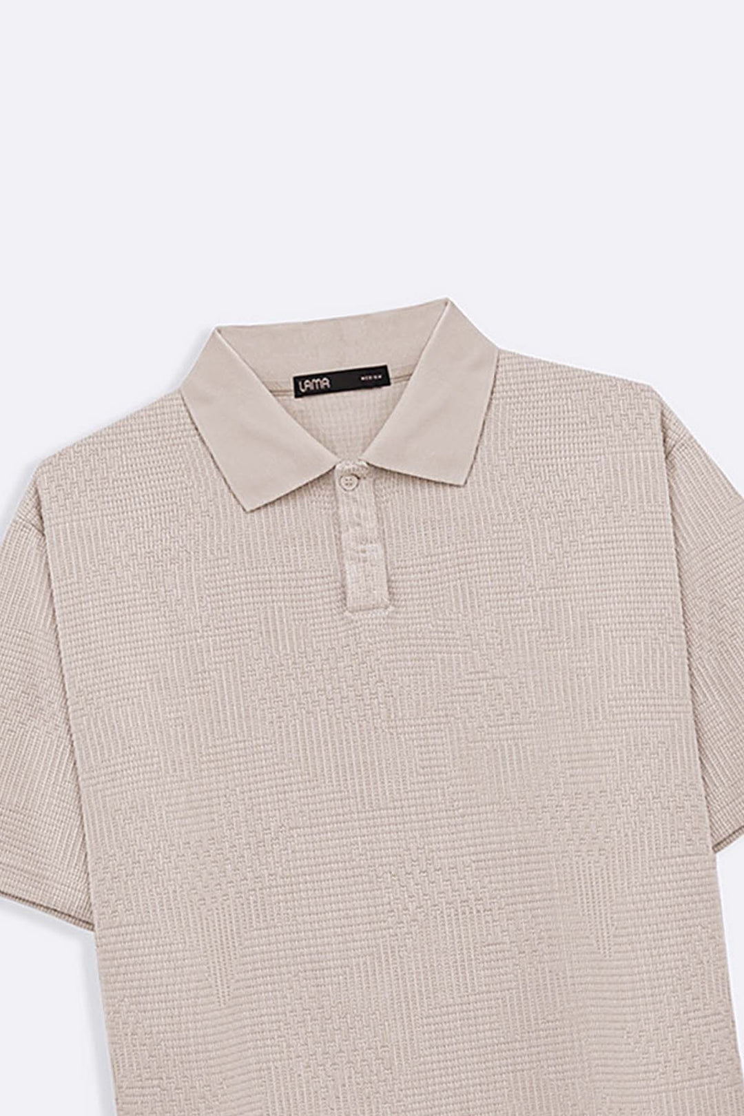 BEIGE MATRIX POLO